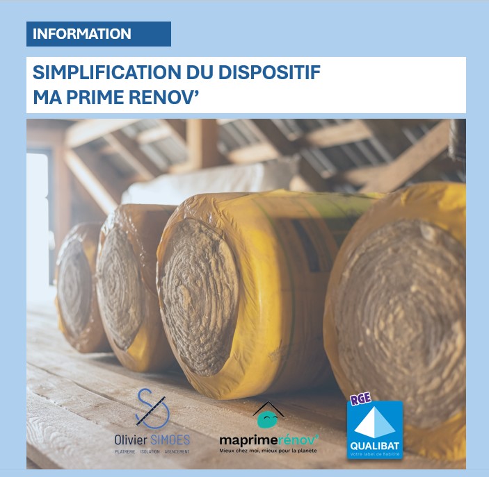 Aides MaPrimeRénov' pour l'isolation avec un artisan RGE